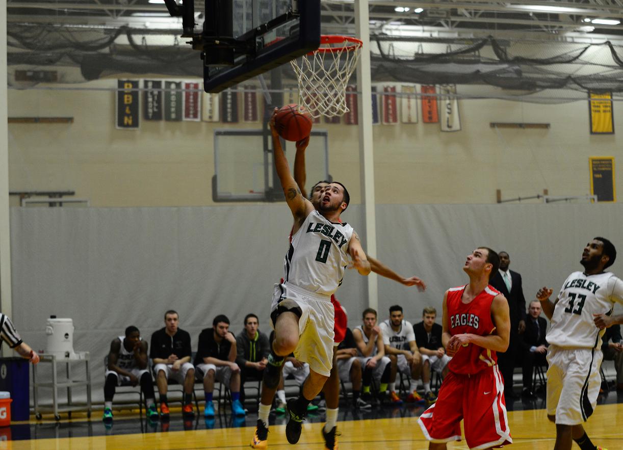 Men's Basketball Holds On Late to Top Wheelock