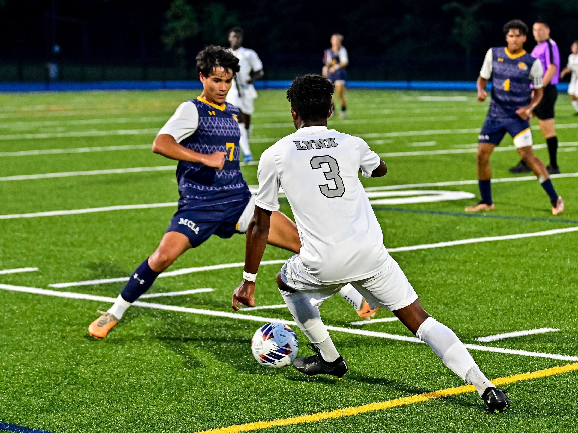 Men's Soccer Falls to Thomas in Tight 3-2 Game