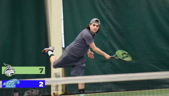 Lynx Earn First Victory Defeating Albertus Magnus College, 7-2