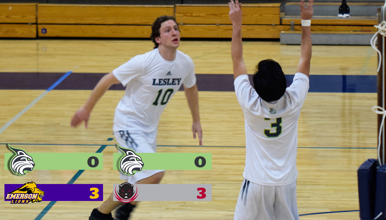 Men's Volleyball Drops Two To MIT, Emerson