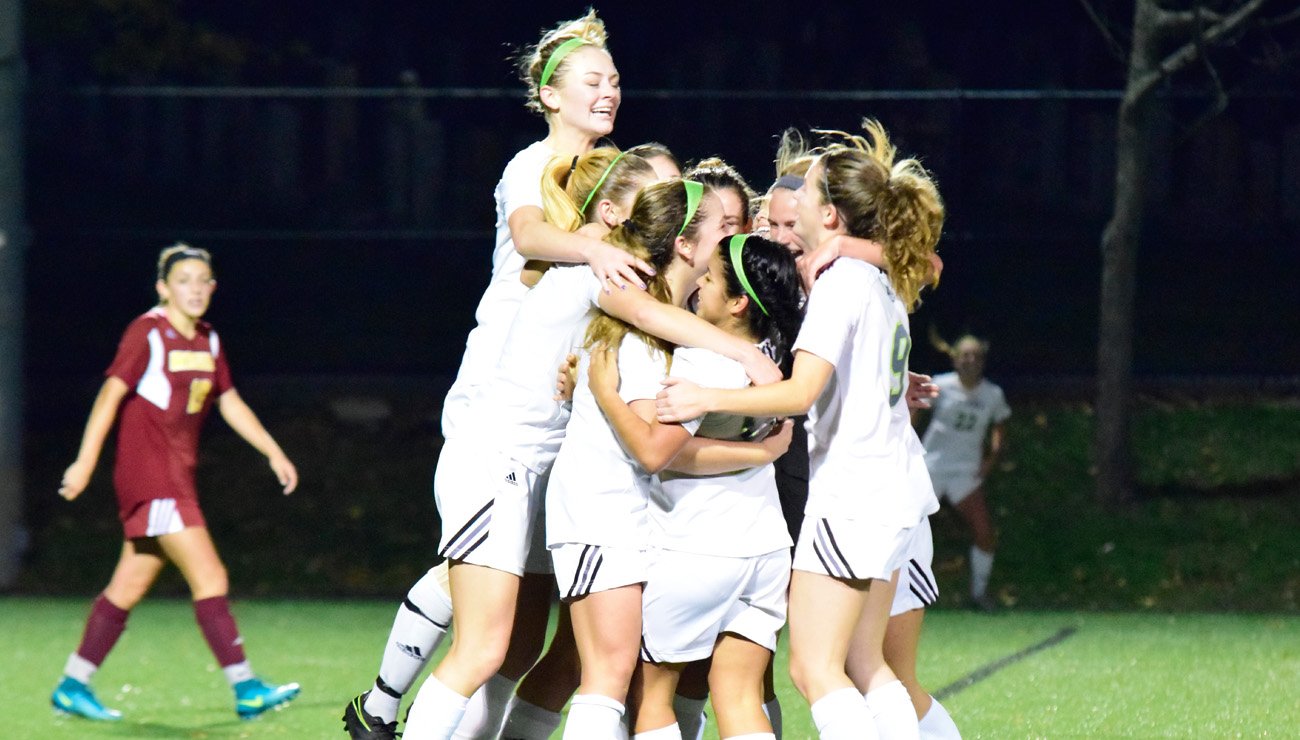 Women's Soccer Scores Three in Second Half to Advance to 9th Straight Finals