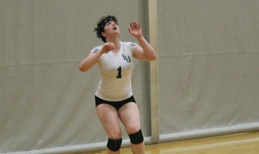Women's Volleyball Grounds Corsairs With Sweep