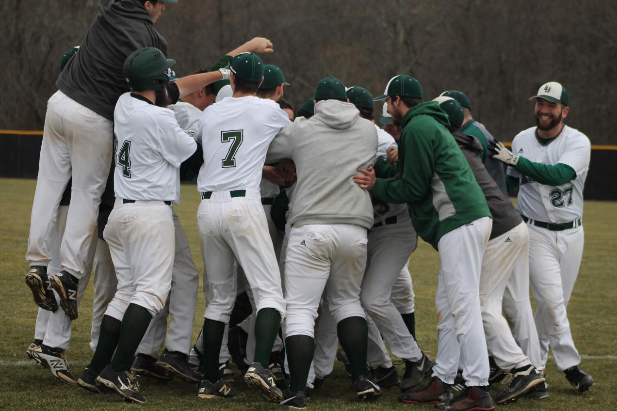 Baseball Wins at Elms, Punch First Ticket to NECC Tourney